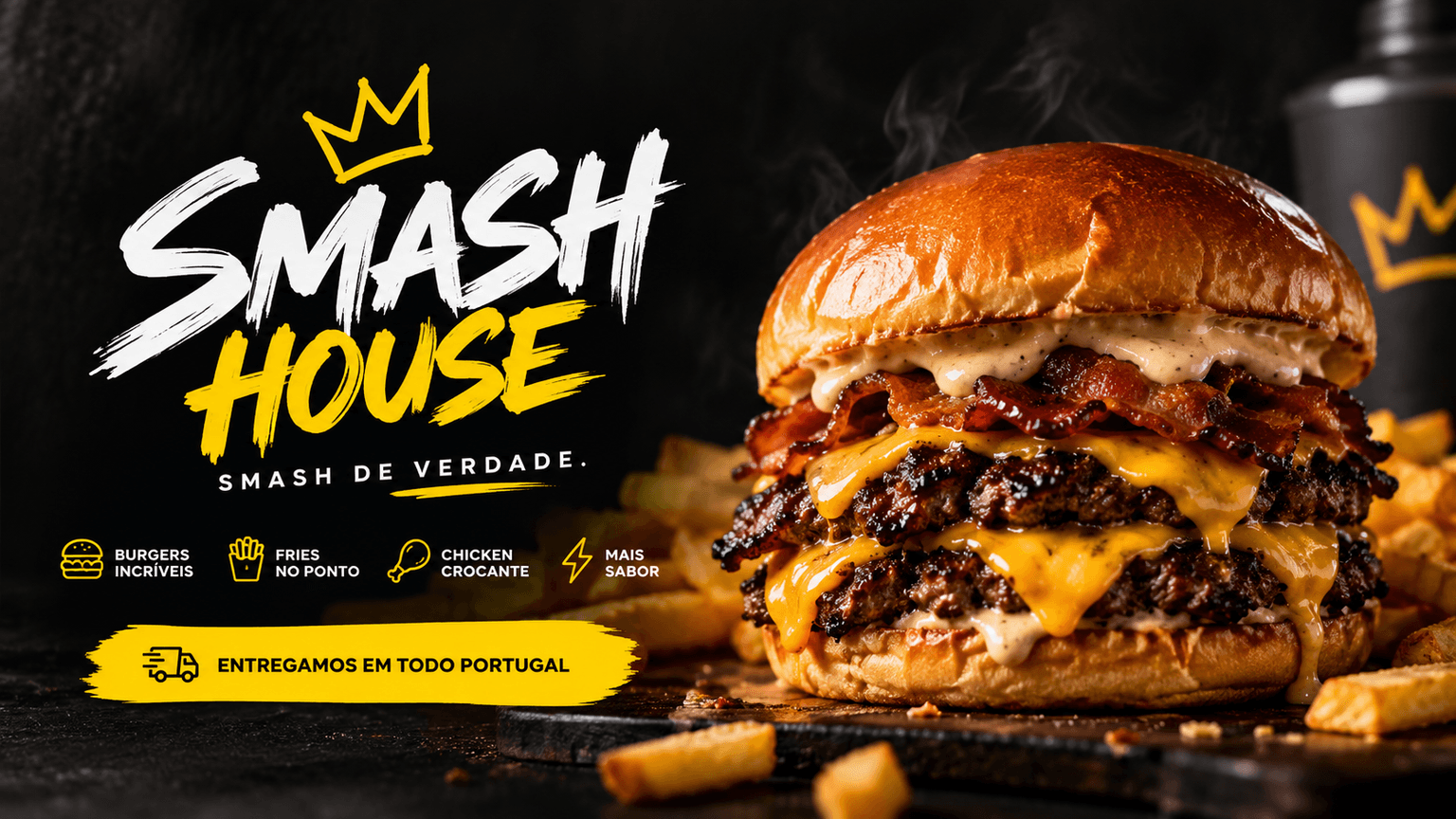 Smash House · Smash de verdade.
